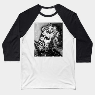 Epictetus Black And White Portrait | Epictetus Artwork 2 Baseball T-Shirt